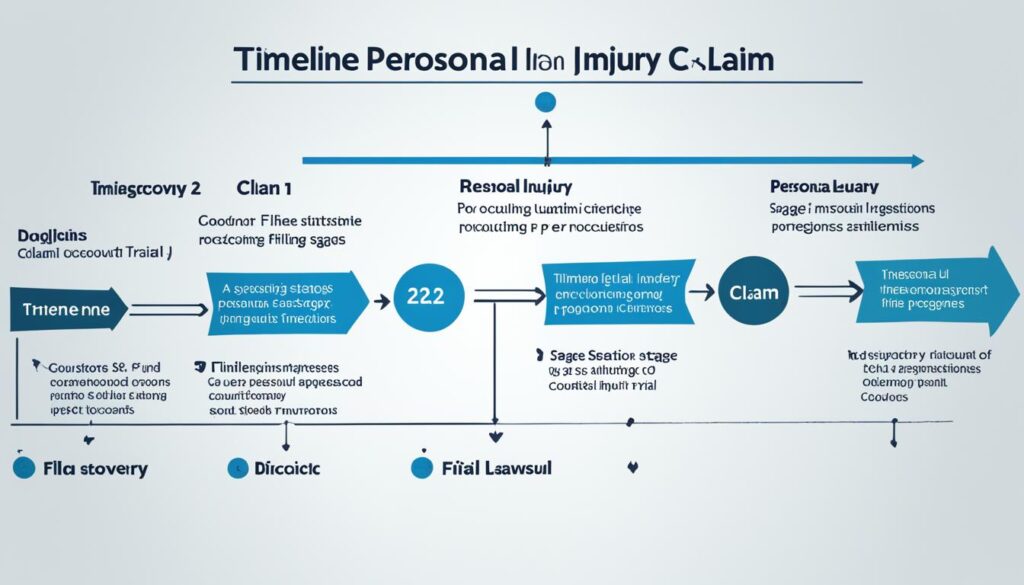 personal injury claim timeline
